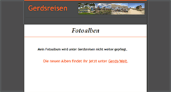 Desktop Screenshot of gerdsreisen.de